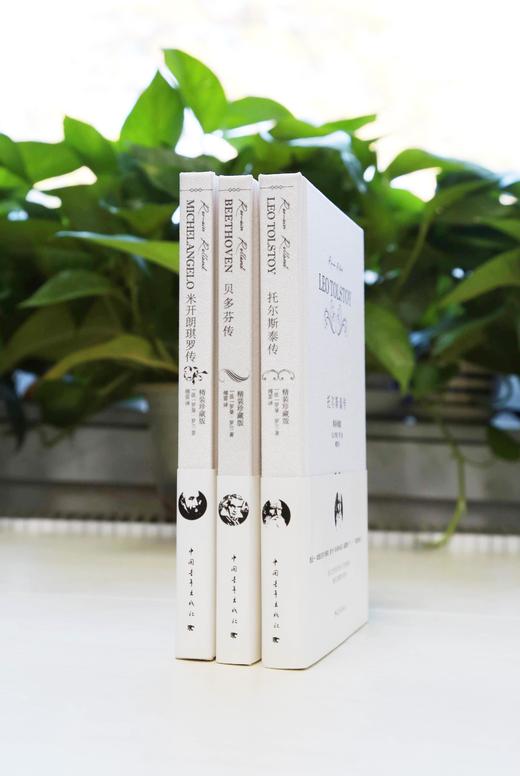 名人传 贝多芬传/米开朗琪罗传/托尔斯泰传 （法）罗曼罗兰著 傅雷译 小32开精装便携本 中国青年出版社 商品图3