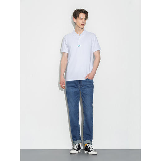 LEE 新品标准多色Polo衫男翻领短袖T恤POLO衫LMT0015974CJ00F 商品图3