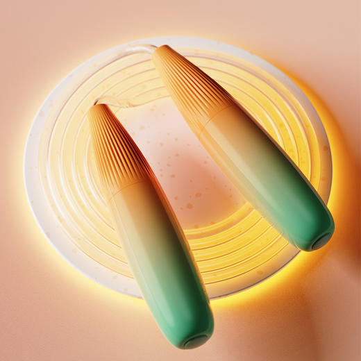 「钢琴烤漆！炫酷夜光绳」健身体育用品运动成人中小学生炫酷荧光夜光跳绳 商品图3