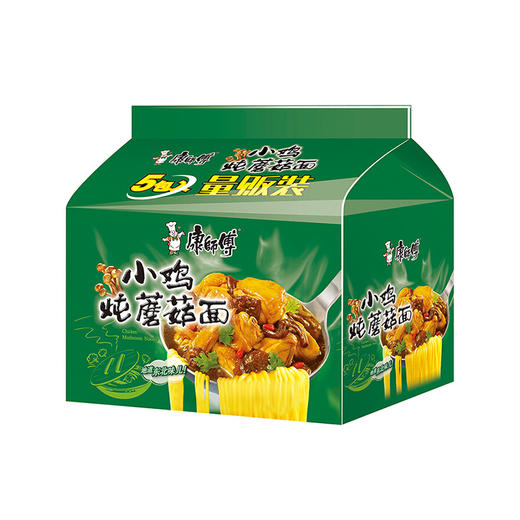 康师傅小鸡炖蘑菇面 92g*5 商品图0