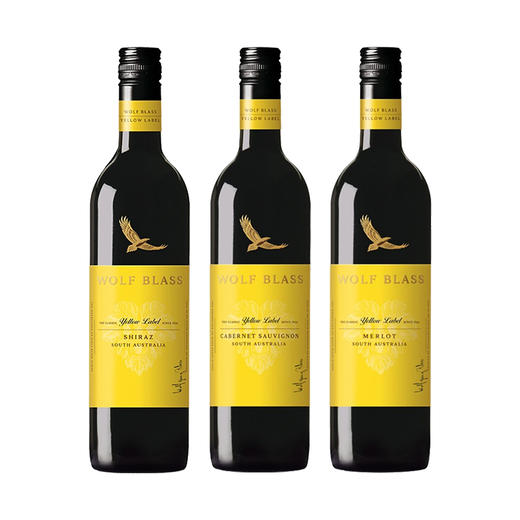 澳大利亚纷赋黄牌系列红葡萄酒750ml 赤霞珠/西拉子/梅洛 包装年份随机 010336/010067/010557 商品图0