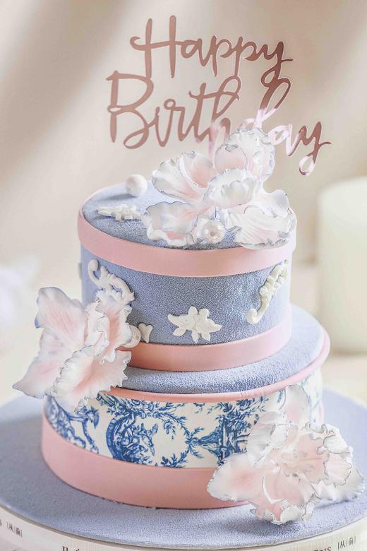 粉蓝花 商品图0