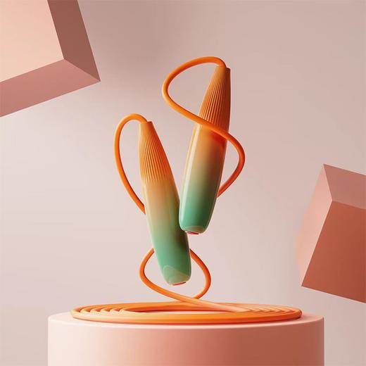 「颜值派！重新定义跳绳」无绳跳绳健身运动儿童小学生烤漆体育用品 商品图3