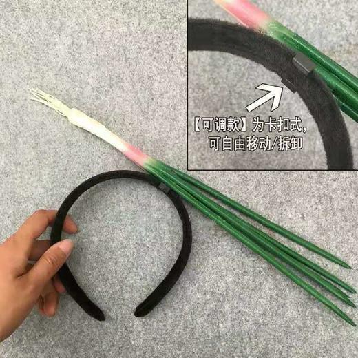 搞怪儿童发饰发箍蔬菜辣椒小女孩可爱发卡头饰大无语无厘头发箍女 商品图3