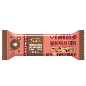 有机燕麦蔓越莓谷物棒20g/支 商品图4