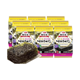 莞岛虾牌 葡萄籽油烤海苔4g*9p 