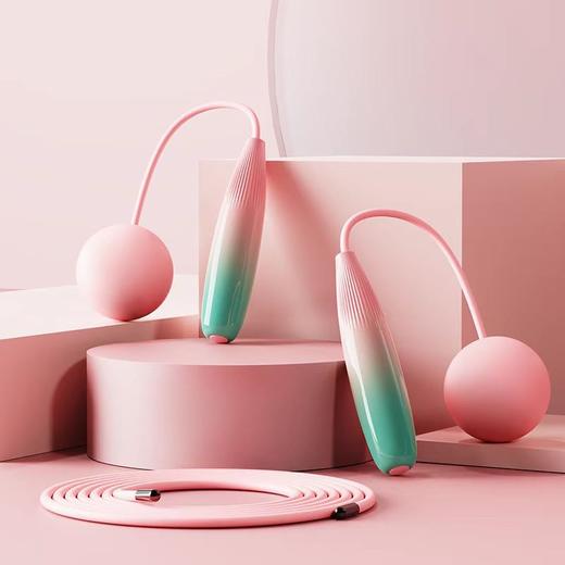 「颜值派！重新定义跳绳」无绳跳绳健身运动儿童小学生烤漆体育用品 商品图1