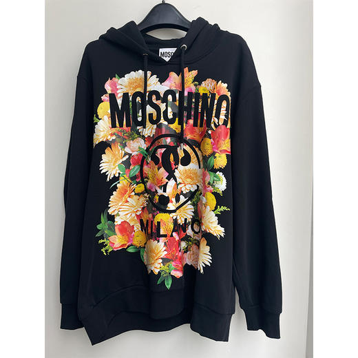 MOSCHINO 莫斯奇诺 女士卫衣 黑色 1705 0427 3555 商品图0