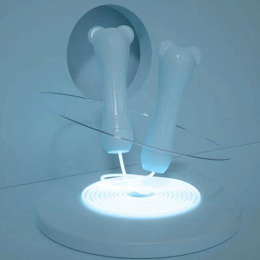 「让会发光的跳绳」夜光跳绳 中考考试幼儿园运动训练夜光跳绳体育用品 商品图1