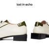 lost in echo 2022春季 滚边撞色保龄球单鞋 商品缩略图3