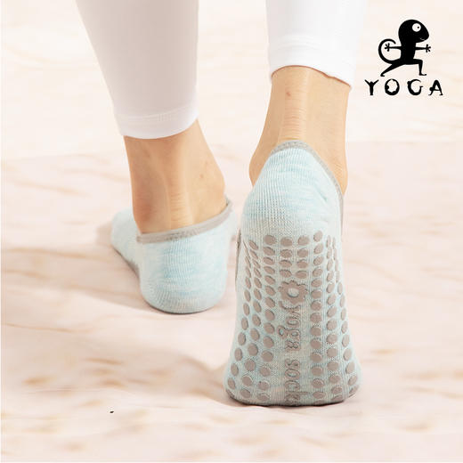 壁虎瑜伽【2203WZ143】交叉带防滑瑜伽袜【5天发货】 商品图7