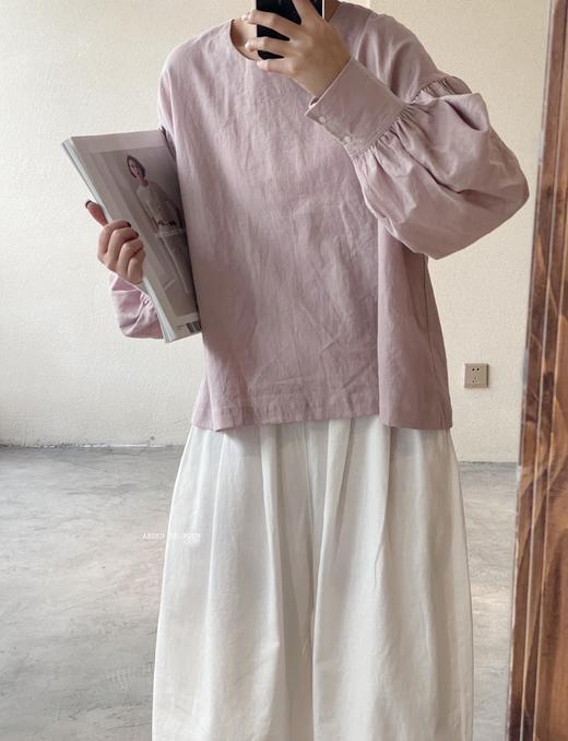 （4折）FRANCESCA白/麻色/黑阔腿裤 商品图1