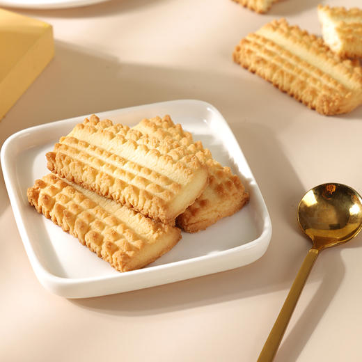 圆荣圆 368g海盐白脱曲奇上海礼物  可可曲奇 核桃曲奇 休闲零食 办公室零食 商品图3