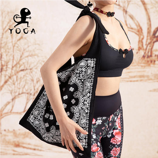 【2203BB140单肩包】国风印花单肩帆布包 商品图2