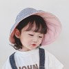 儿童空顶帽子女春夏新款防晒遮阳帽折叠大檐沙滩帽出游亲子太阳帽 商品缩略图5