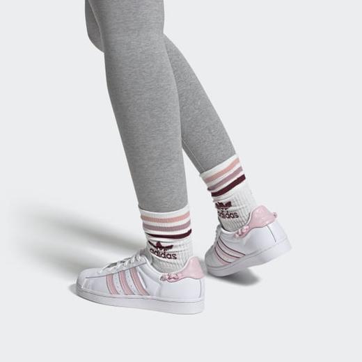 新款好折￥720！Adidas 女款贝壳头粉标小白鞋 商品图7