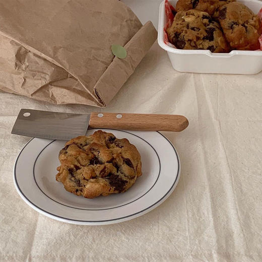 木质韩国ins迷你菜刀家用奶酪刀甜品刀水果刀面包刀披萨刀 商品图5