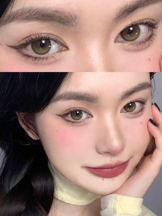 morea 年抛美瞳 罗勒奶酱 直径14.2mm着色13.5mm「919」 商品图0