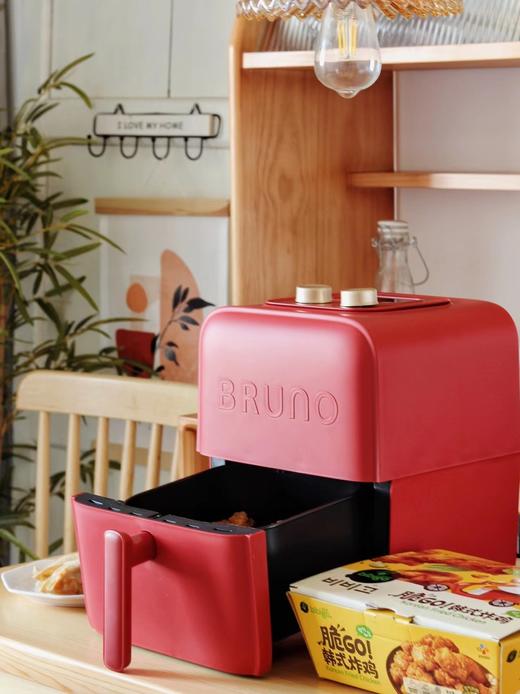 日本bruno空气炸锅机2021新款无油电炸锅一体家用大容量十大品牌 商品图2