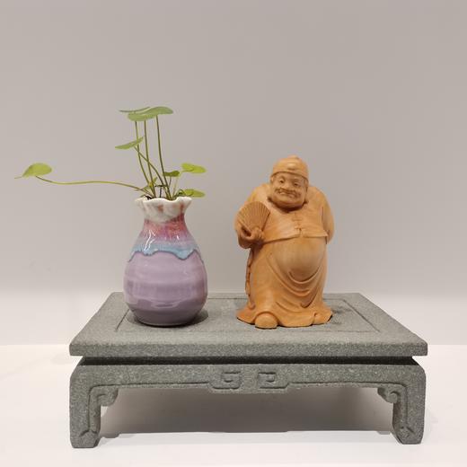 执扇地主°黄杨摆件 商品图0