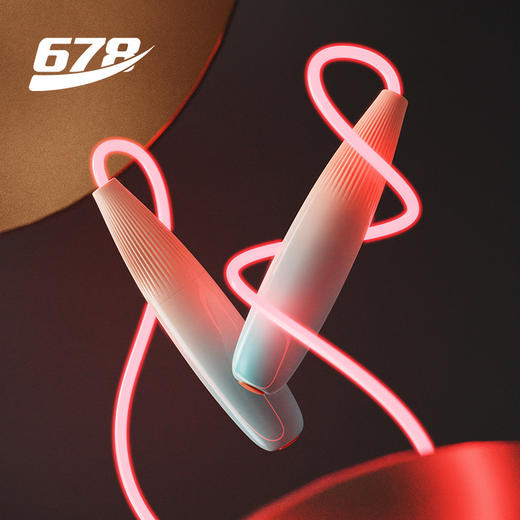 「钢琴烤漆！炫酷夜光绳」健身体育用品运动成人中小学生炫酷荧光夜光跳绳 商品图0