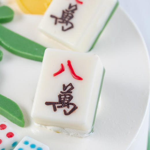 情景蛋糕 逢赌必赢 牛奶奶油情景蛋糕 生日蛋糕 大理同城送 商品图3