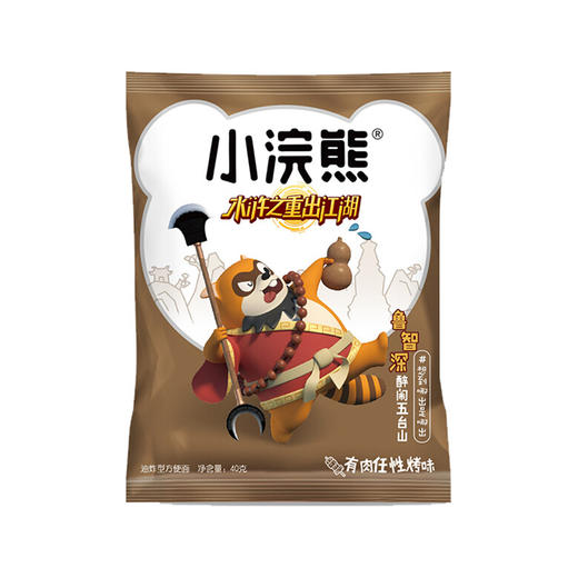 小浣熊任性烤肉干脆面 40g 商品图0