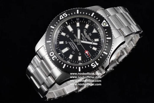 TF百年灵超级海洋44mm特别版腕表，搭载打磨洗花机2824，精钢表带，密底，自动机械机芯，男士腕表 商品图2