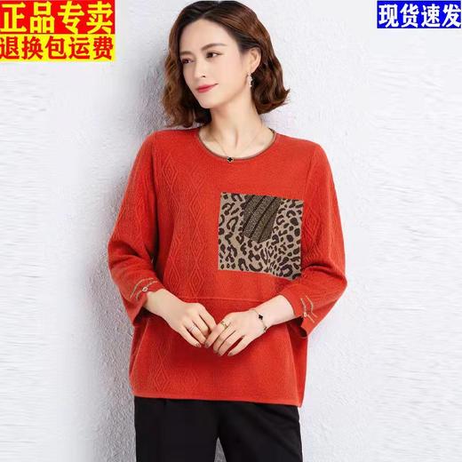 兴利豹纹衫90312（三楼） 商品图0