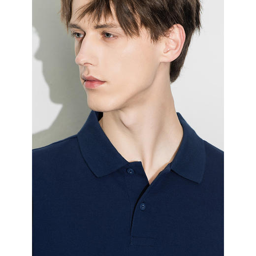 LEE 新品标准多色Polo衫男翻领短袖T恤POLO衫LMT0015974CJ00F 商品图4