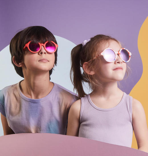 美国KIGO儿童太阳眼镜宝宝偏光遮阳防紫外线男女童墨镜时尚0-9岁 商品图3