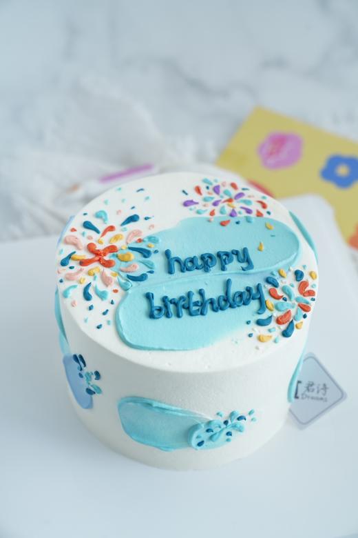 蓝色烟花 商品图0