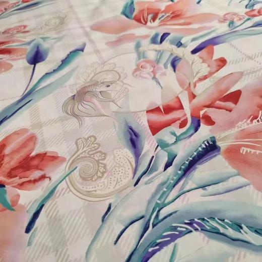 【6F】富安娜新疆棉四件套/花鸟卷，规格 230*229，牌牌价1380元，【富安娜31周年宠粉会员节】活动价399 商品图3