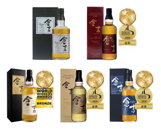 【尾货清仓，限量2瓶】年度醉佳日本威士忌：仓吉纯麦威士忌（礼盒）（5款可选） 商品图1