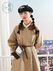 ZIHAN紫涵收腰翻领A版风衣外套女2022春新款风衣Z2Z02AS322 商品缩略图0