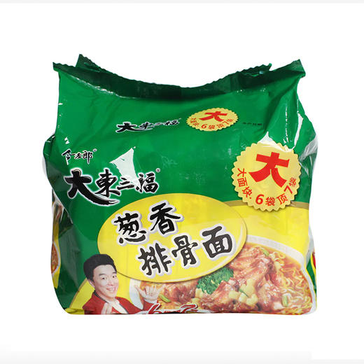 今麦郎大东三福葱香排骨面  111g*5 商品图0