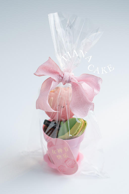 仙女万岁（马卡龙盆栽杯子蛋糕） 商品图5