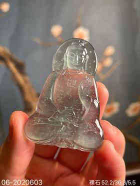 06-2020603，玻璃观音裸石，86999