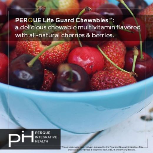 【零辅料24种儿童复合维生素咀嚼片】Perque 不含碘铁铜儿童复合不含辅料 90片红莓口味 3个月剂量每日1片 儿童适宜 支持全面营养补充 Perque 商品图4