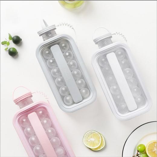 二合一冰球模制冰水壶冰球壶冻冰块模具制冰盒密封自制冰块工具 商品图4