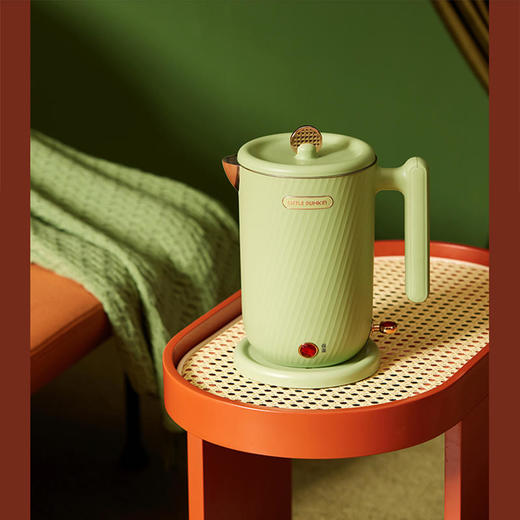 【现货发】小南瓜电热水壶K1家用恒温烧水壶保温一体自动不锈钢煮开水壶电水壶 商品图3