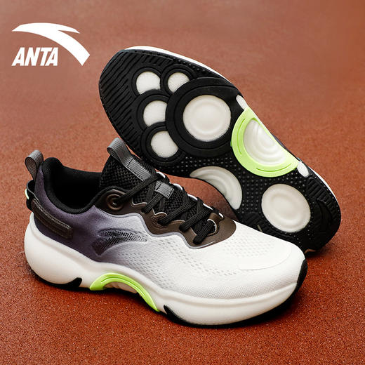 安踏跑步鞋男鞋2022春季新款透气缓震运动鞋112225520-4/7 商品图6