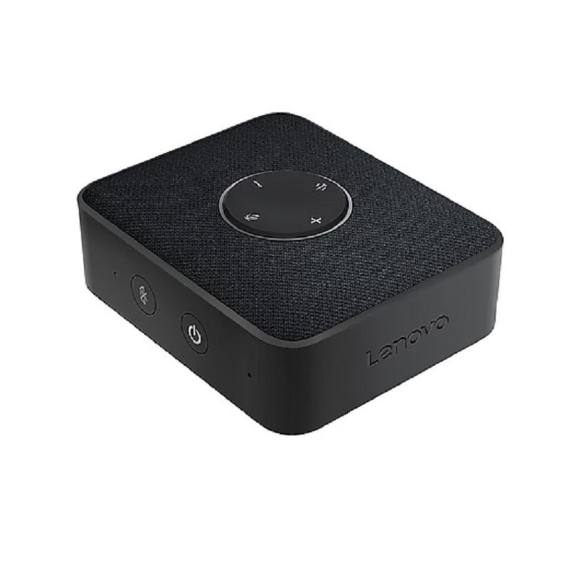 thinkplus Pocket便携会议全向麦音箱 黑色/银色可选