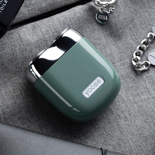 【yoose有色电动剃须刀】MINI-S&MINI强劲性能|进口钢材|超长续航|金属浮雕礼盒||银卡涂鸦礼盒 商品图4