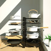 锅架子厨房多层收纳架整理架沥水家用厨房收纳神器锅盖架子置物架 商品缩略图0