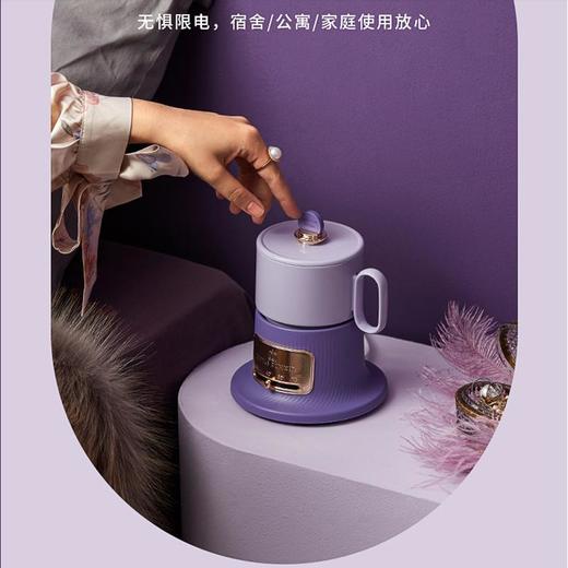 【现货发】小南瓜暖暖杯恒温杯垫热牛奶电加热家用办公55度保温水杯底座 商品图3