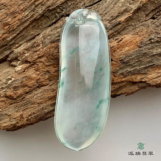 派瑞翡翠 翡翠挂件 冰种 飘花 商品图0