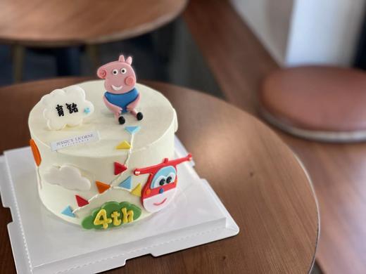 半翻糖手工制作小猪佩奇蛋糕 商品图1