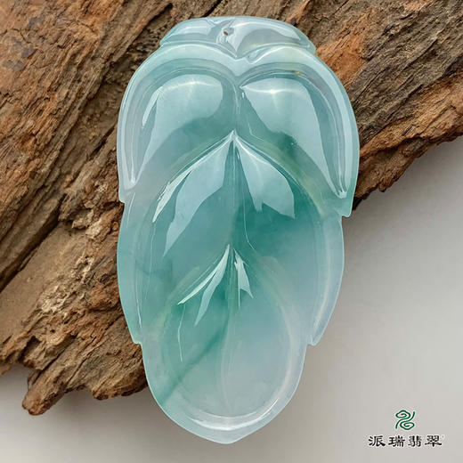 派瑞翡翠 翡翠挂件 糯种 绿色 商品图1