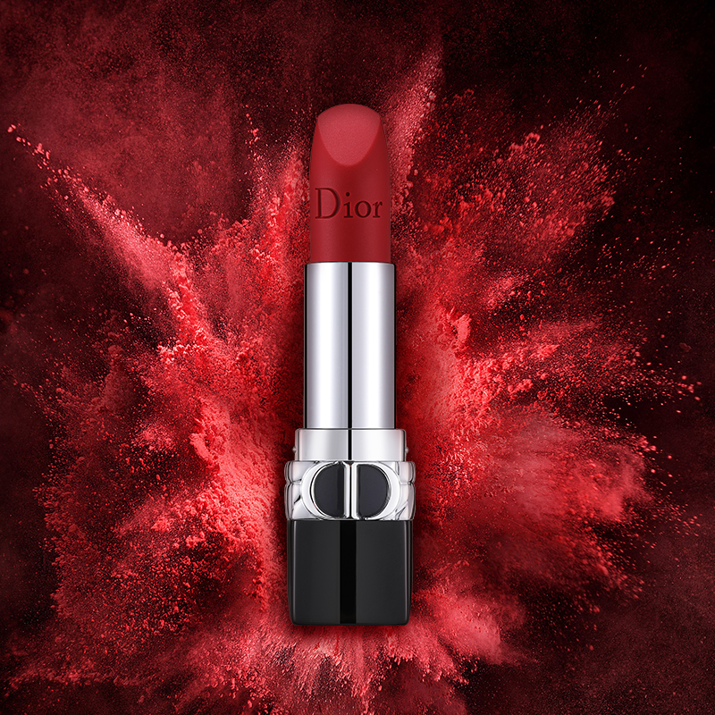 Dior迪奥口红999丝绒888哑光/999缎光唇膏大牌正品